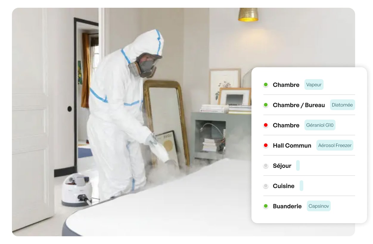 exterminateur punaise de lit tours