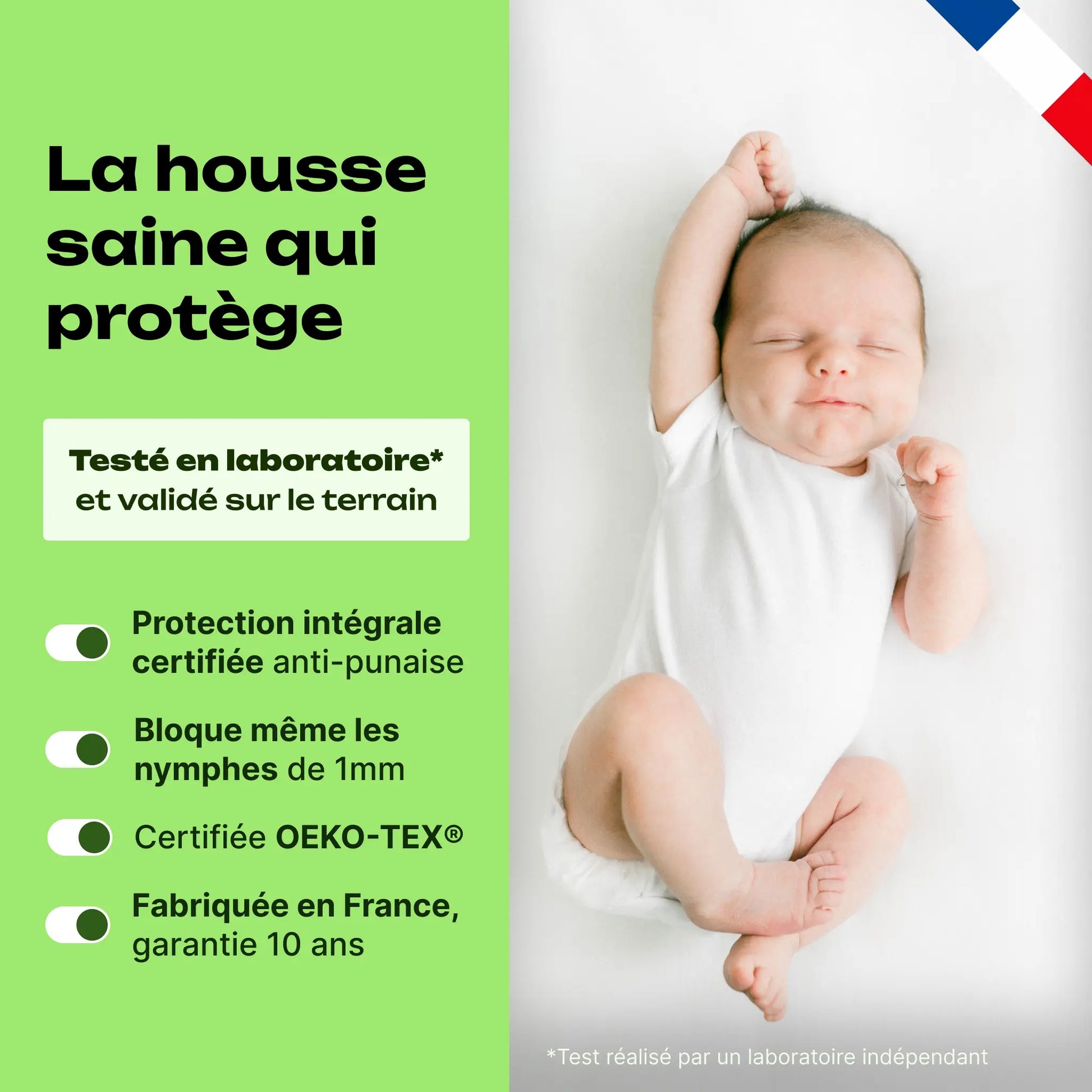 housse lit bébé anti-punaise de lit avantages