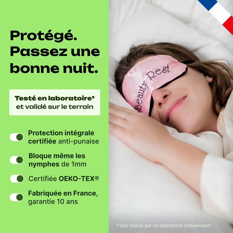 housse sommier lattes anti-punaise de lit avantages