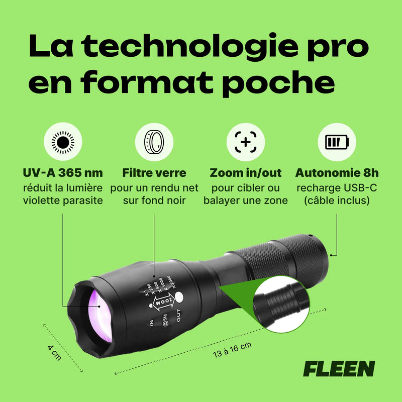 lampe uv punaise de lit technologie