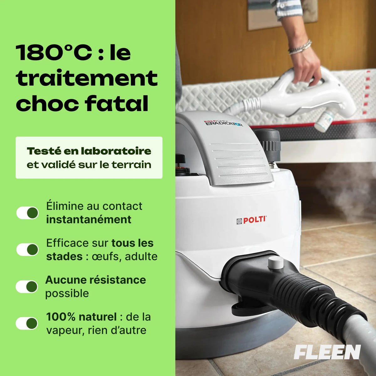 nettoyeur vapeur cimex eradicator avantages