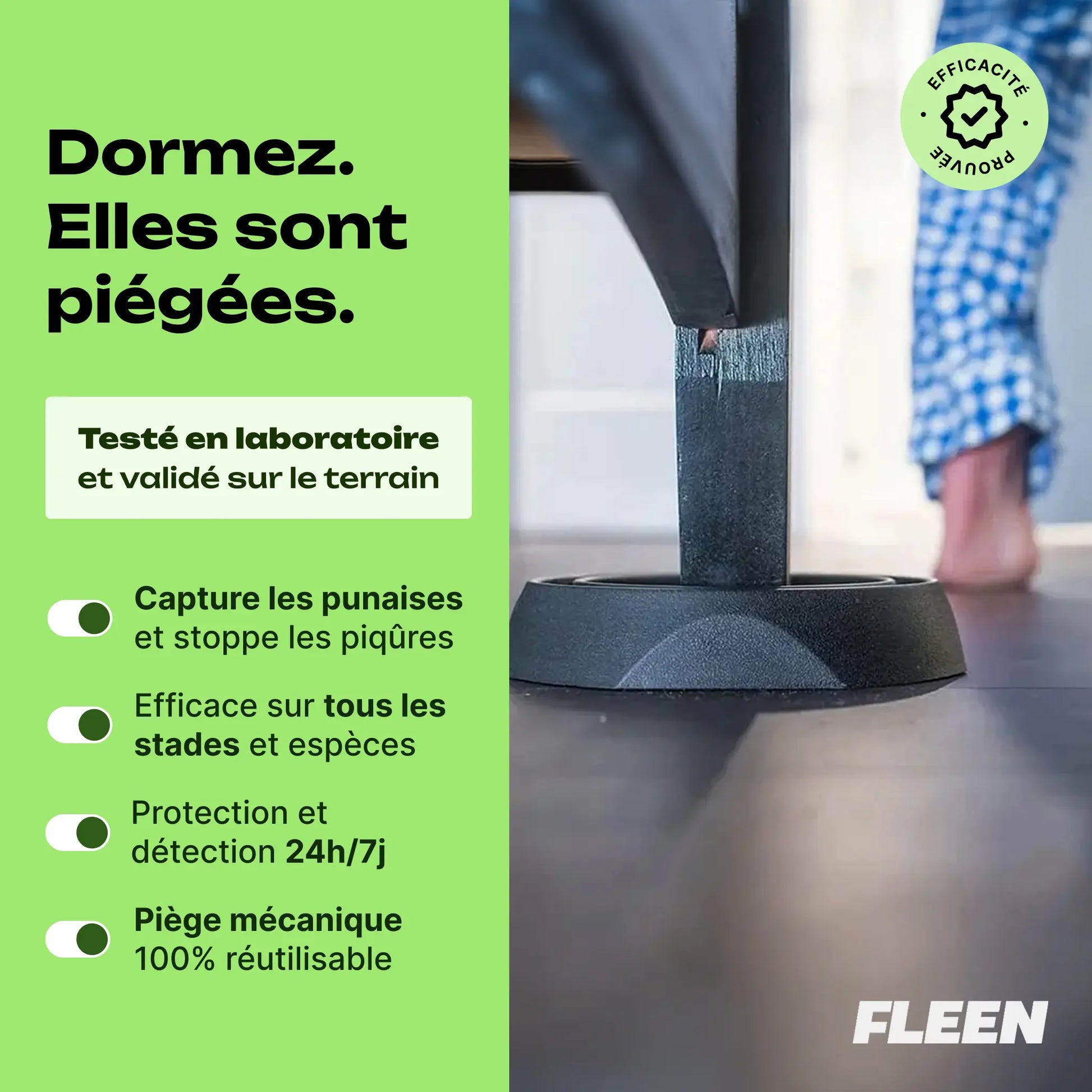 piège intercepteur punaise de lit avantages