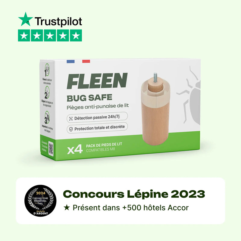 piège pied de lit anti punaise de lit pack