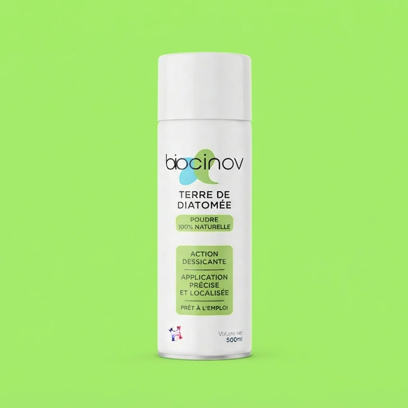 spray terre de diatomée anti-punaise de lit biocinov